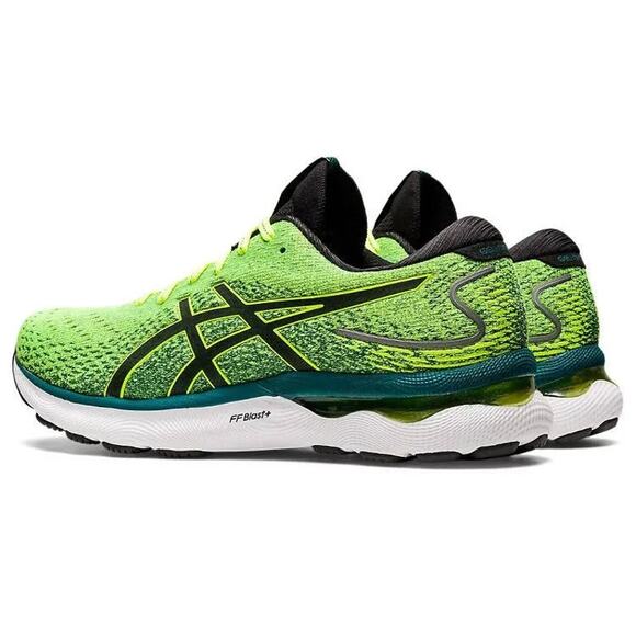 Asics Gel Nimbus 24 Mens Running Shoes Safety Yellow/Black Size 11 M main image 7